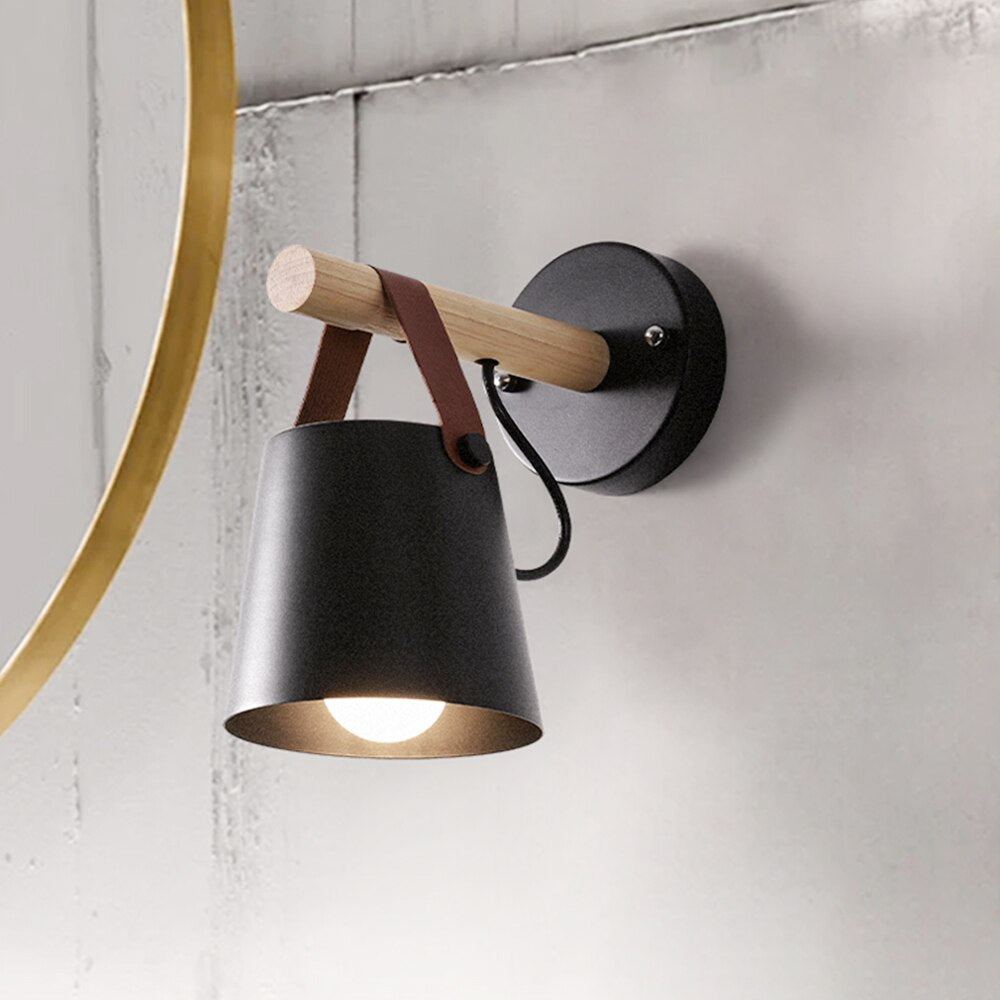 Scandinavische style wandlamp l 1+1 gratis