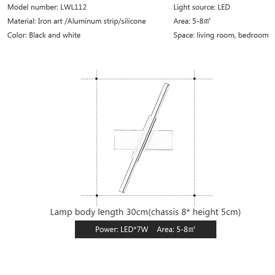 360° draaibare lamp